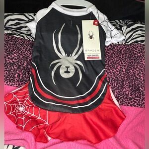 Spider Man dog dress